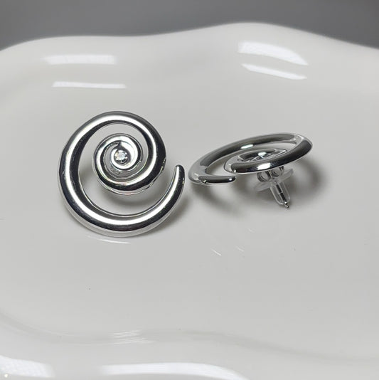Boucles d'oreilles Spirale