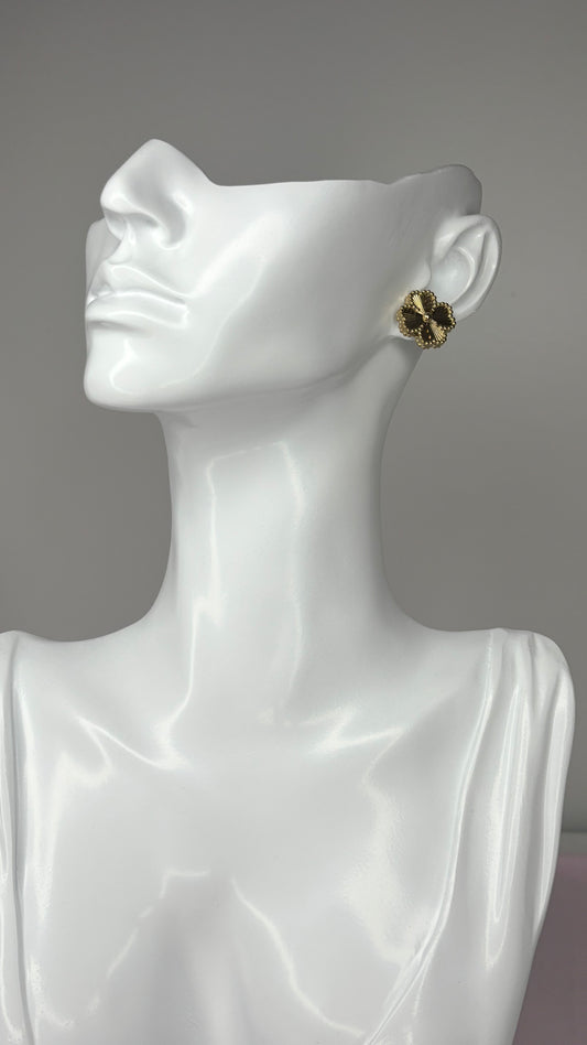 Boucles d'oreilles Trèfla