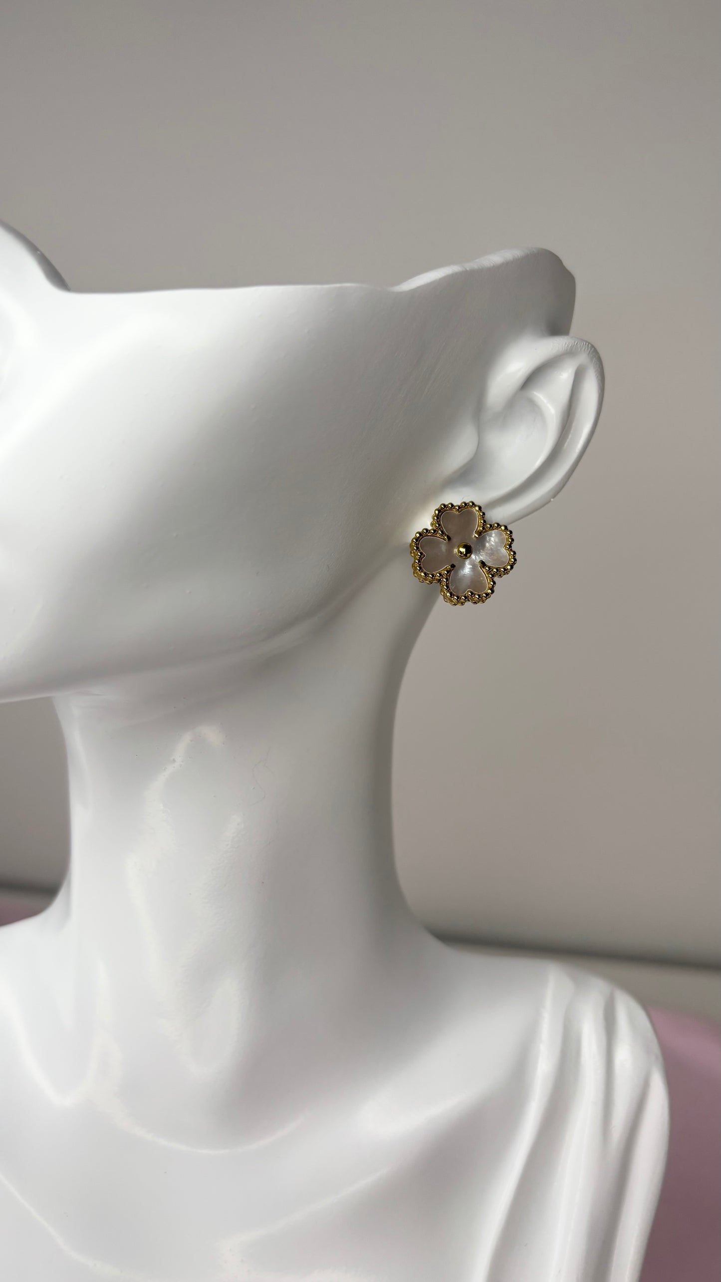 Boucles d'oreilles Trèfla