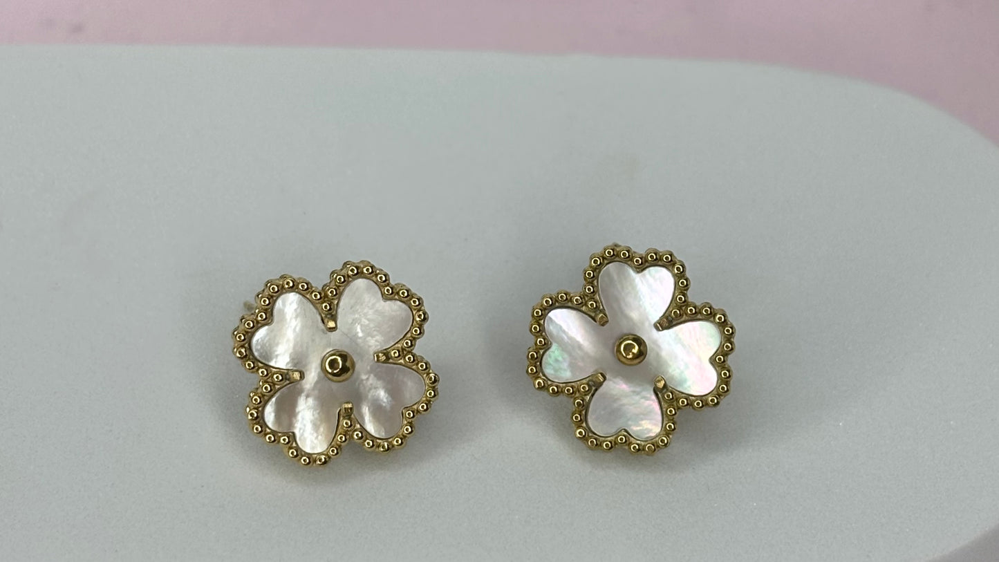 Boucles d'oreilles Trèfla