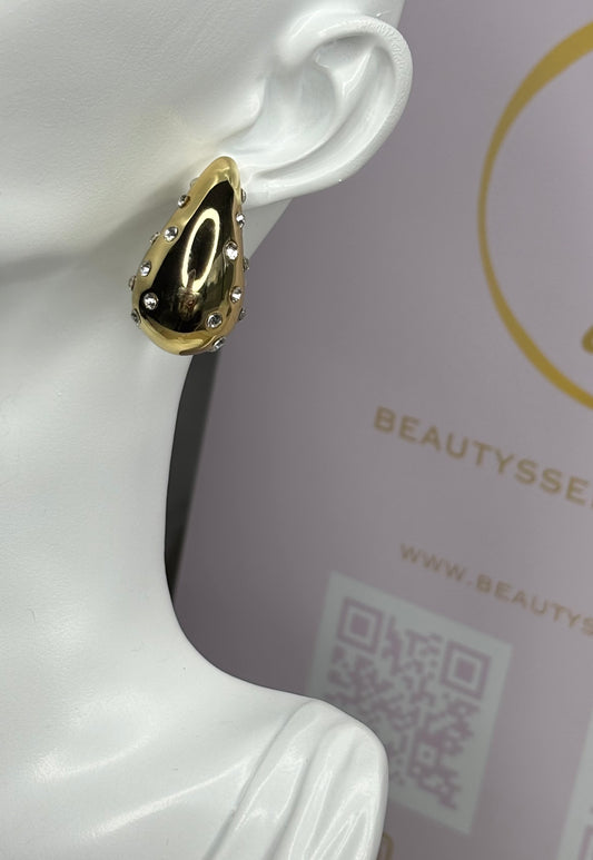 Boucles d'oreilles Lunaria