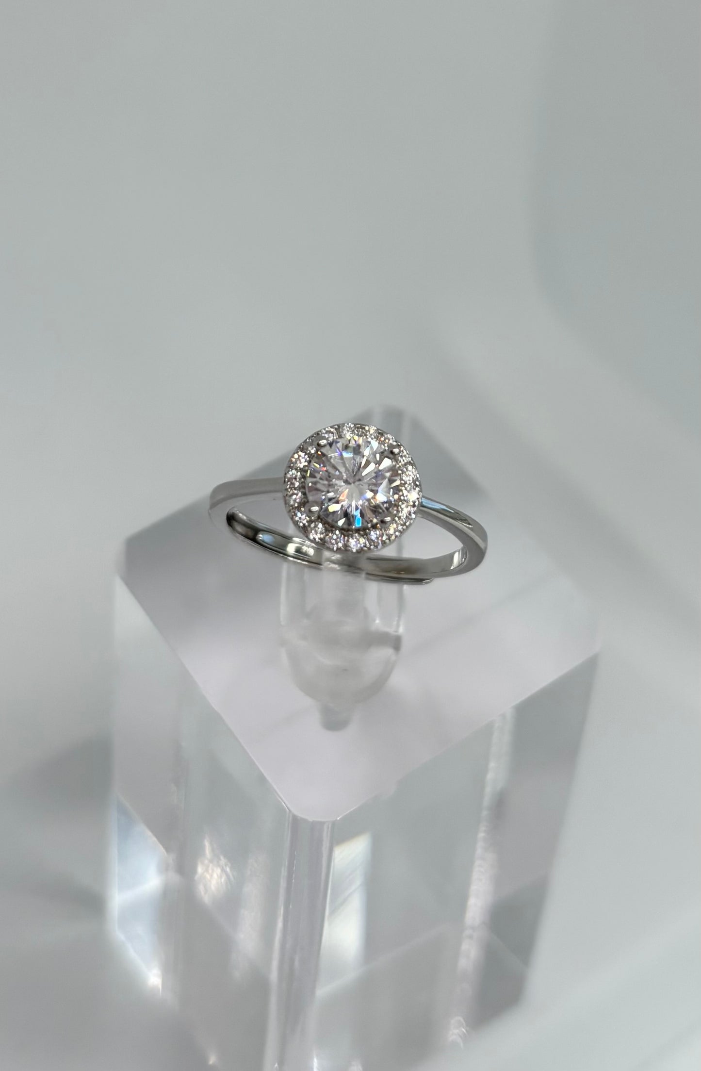 Bague Halo d'éclat
