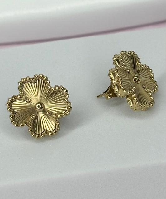 Boucles d'oreilles Trèfla