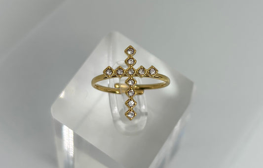 Bague Croix Céleste