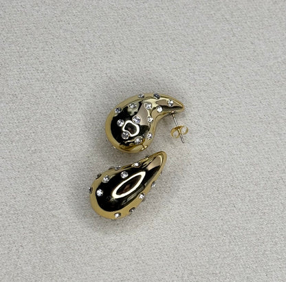 Boucles d'oreilles Lunaria